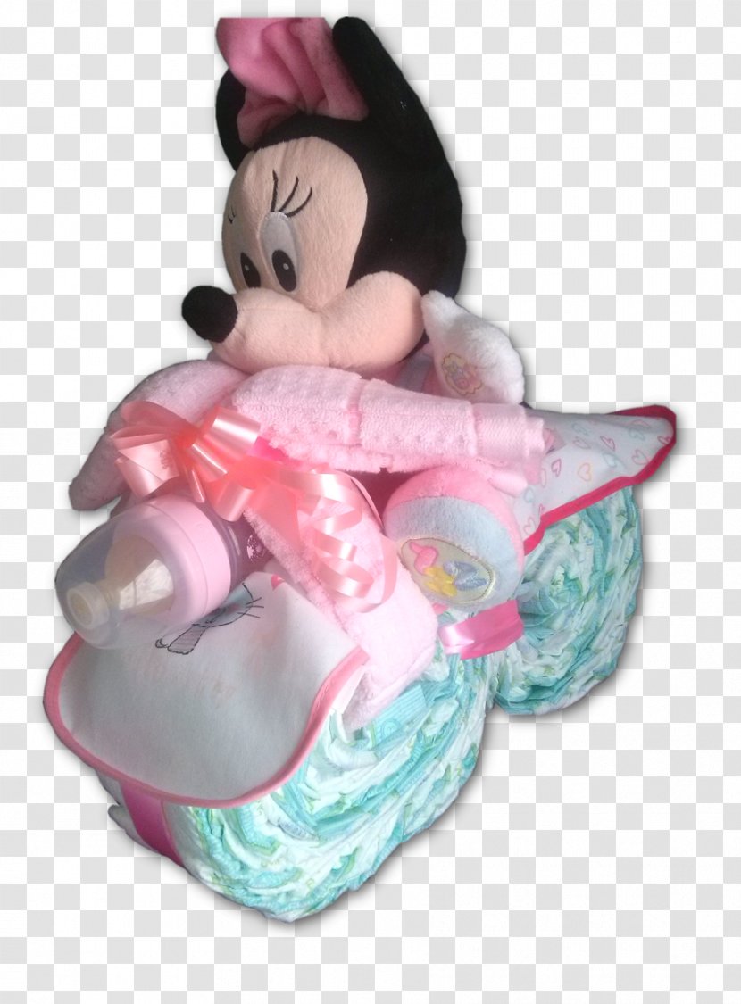 Stuffed Animals & Cuddly Toys Diaper Infant Neonate Motorcycle Transparent PNG
