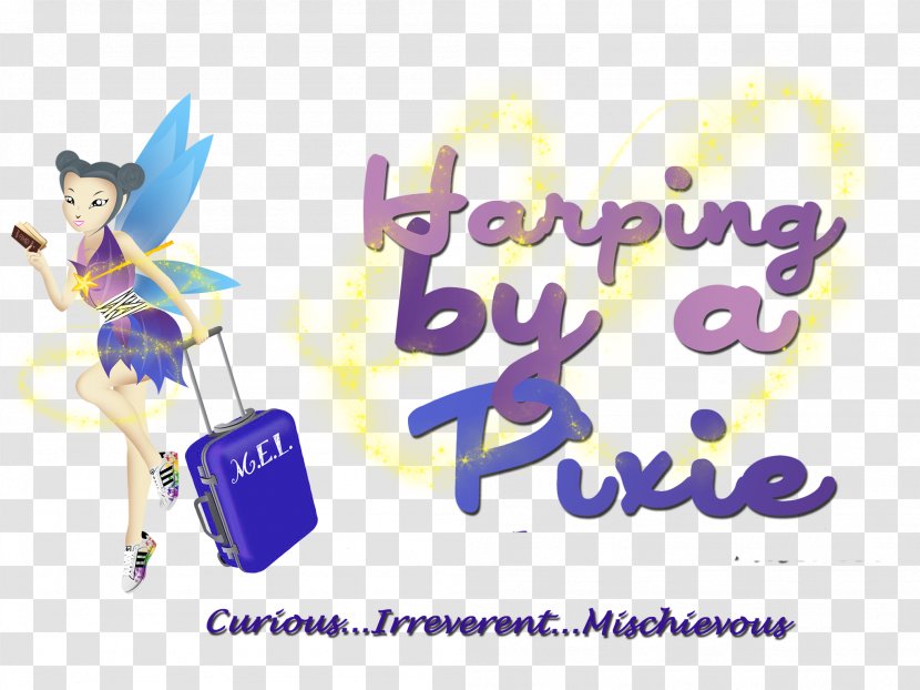 Illustration Logo Clip Art Brand Font - Purple - Pixie Transparent PNG