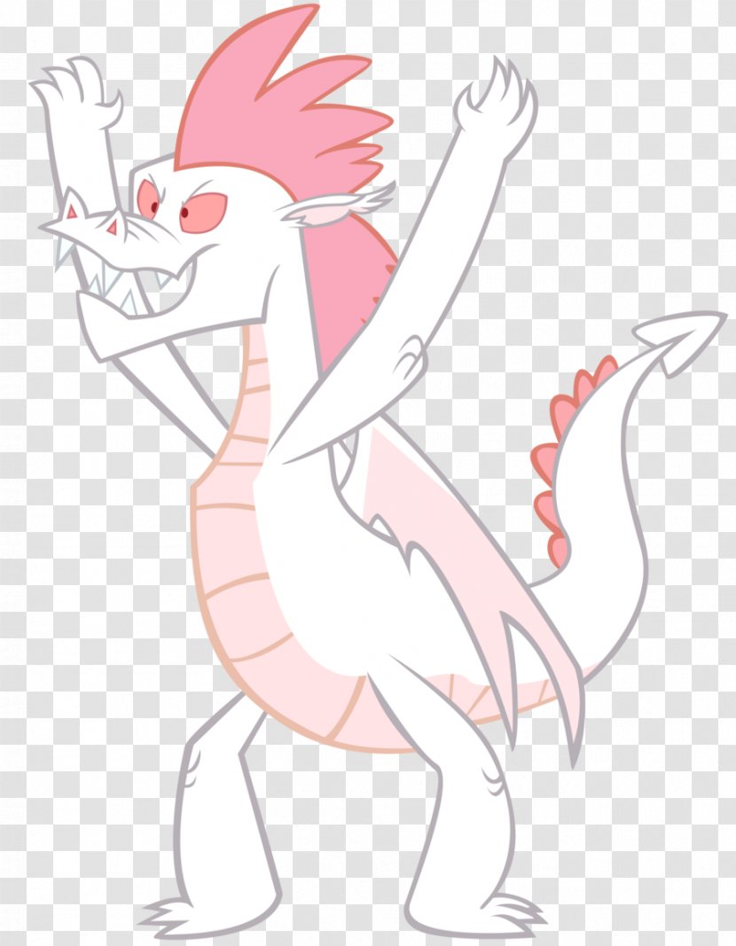 Gork, The Teenage Dragon White Equestria Fantasy - Watercolor Transparent PNG