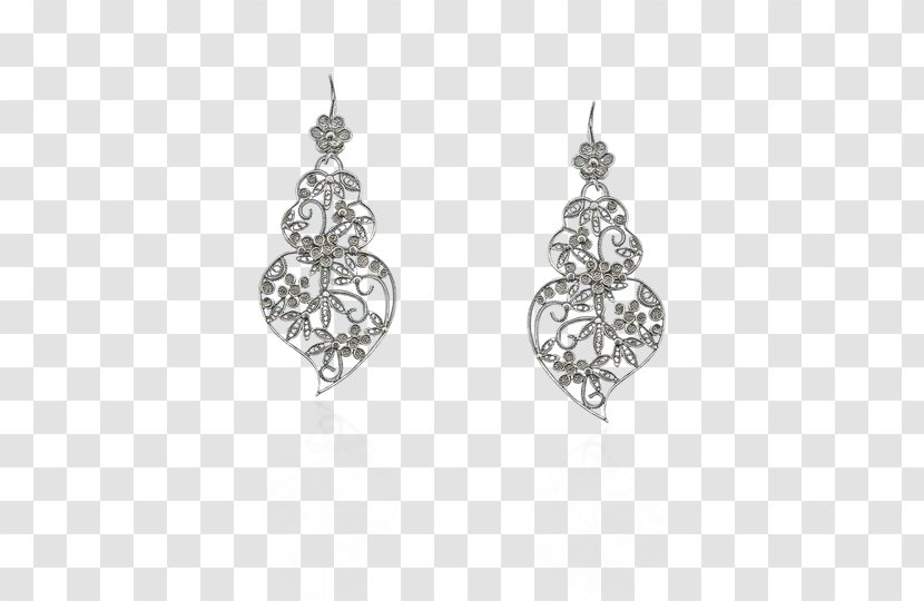 Earring Joalharia Portuguesa Jewellery Silver Filigree Transparent PNG