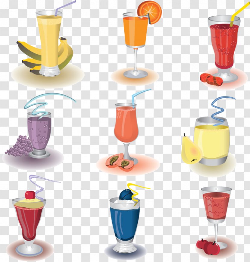 Smoothie Milkshake Juice Cocktail Health Shake - Garnish - Fruit Drinks Icon Design Transparent PNG