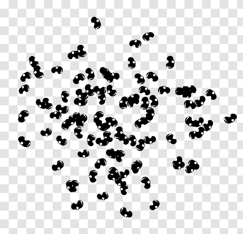 Black And White Clip Art - Point - Spot Transparent PNG