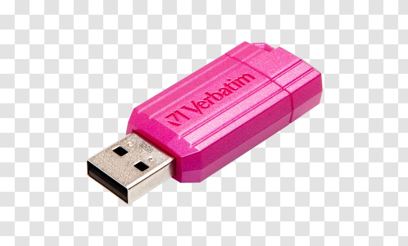 USB Flash Drives Computer Data Storage Verbatim Pinstripe 2.0 - Device Transparent PNG