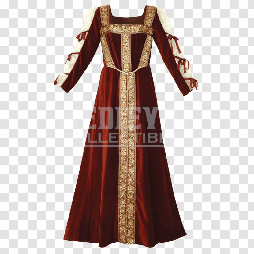 Renaissance Dress Clothing Gown Costume - Day Transparent PNG
