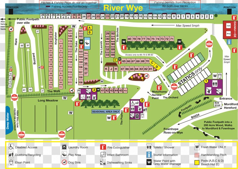 Lucksall Caravan & Camping Park Campsite Recreation Hereford - Sport Venue Transparent PNG