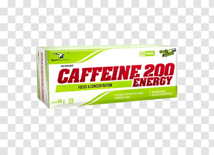 Caffeine Sport Dietary Supplement Energy Shot Capsule - Alertness Transparent PNG