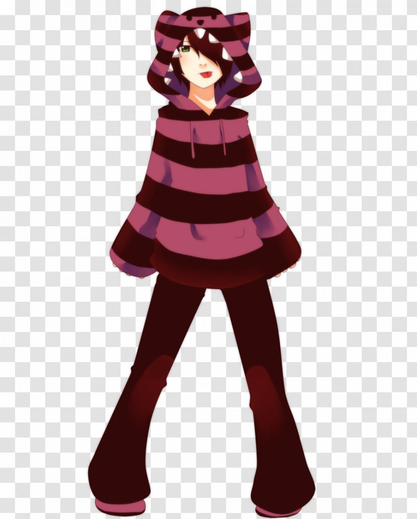 Costume Design Character Purple Cartoon - Figurine - Aww Silhouette Transparent PNG