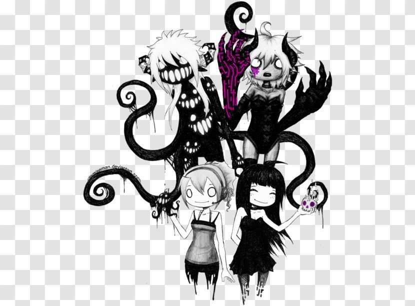 Drawing Gothic Art Painting Sketch - Cartoon Transparent PNG