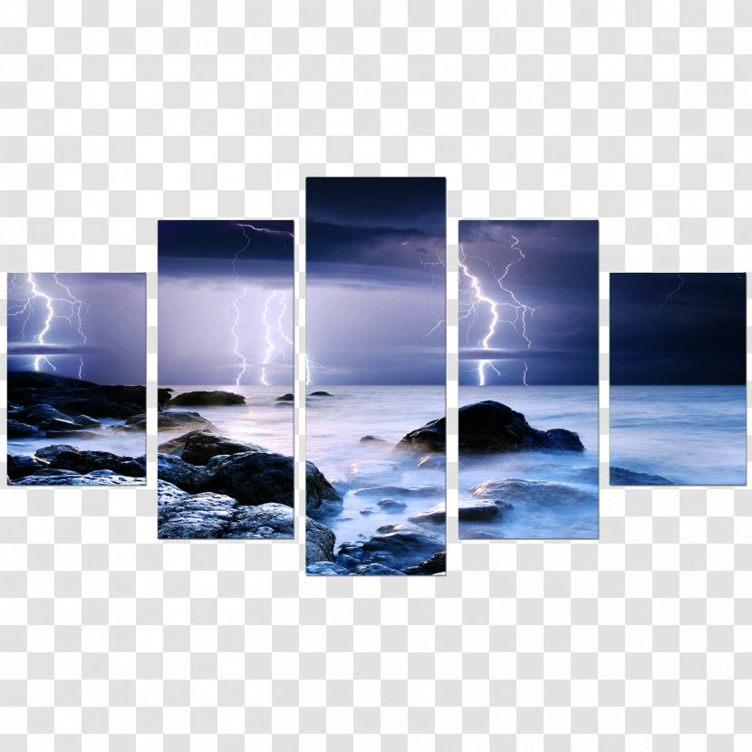 Dear Viking Desktop Wallpaper Modern Art Water Picture Frames - Lightning Flash Transparent PNG