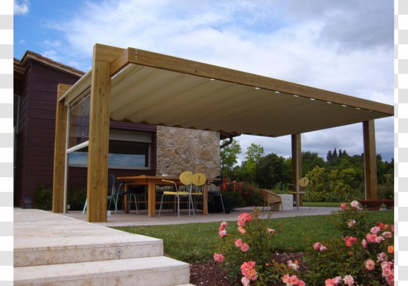 Pergola Patio Ceiling Wood - Backyard - Plan Transparent PNG