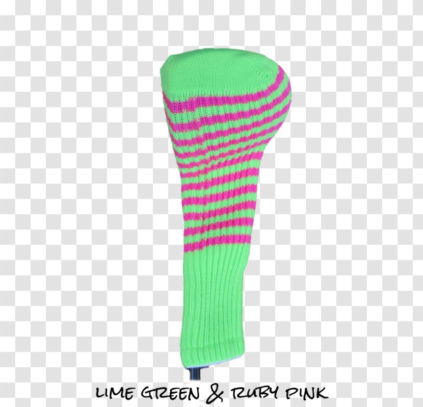 Green Golf Sock Color Purple - Magenta Transparent PNG