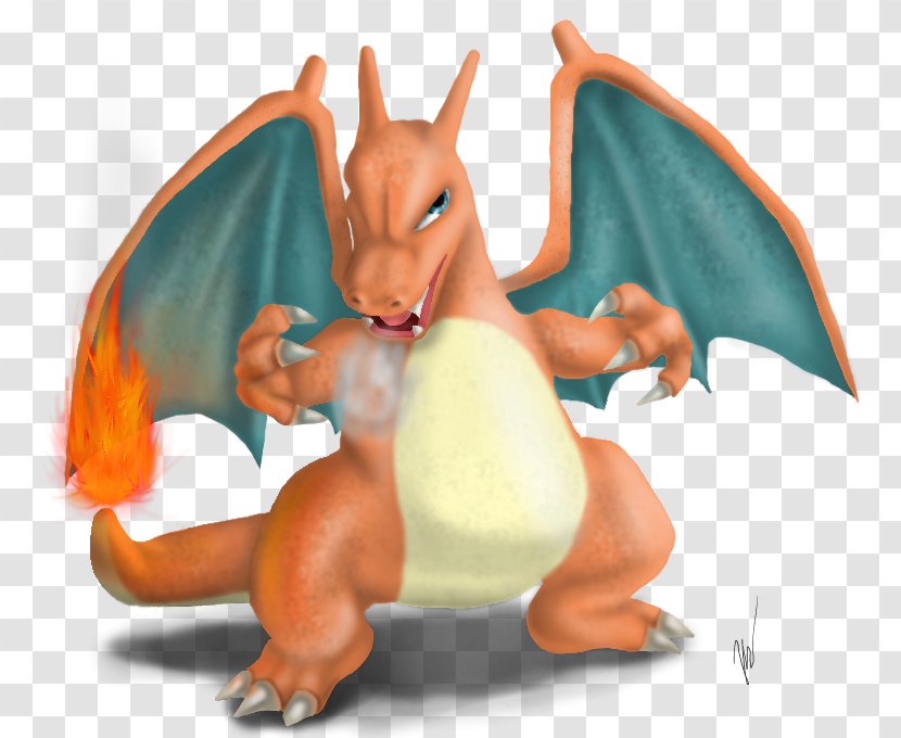 Charizard 3D Computer Graphics Dragon Pokémon - 3d Modeling Transparent PNG