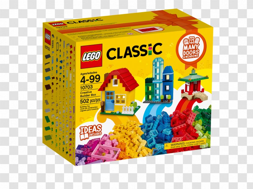 Lego Creator Amazon.com LEGO Classic 10703 Creative Builder Box - Toy Transparent PNG