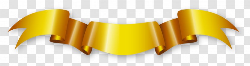 Ribbon Gold Clip Art Transparent PNG