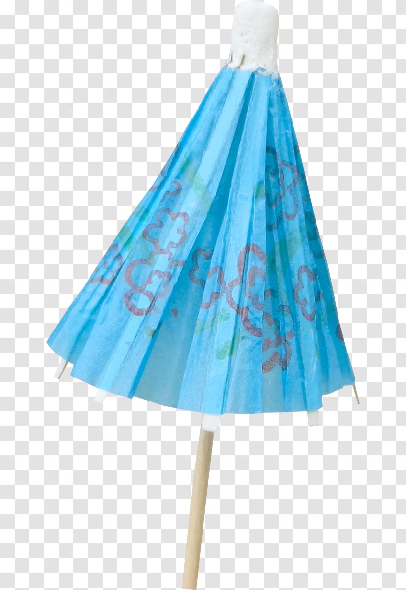 Oil-paper Umbrella - Outerwear - Blue Pattern Paper Transparent PNG