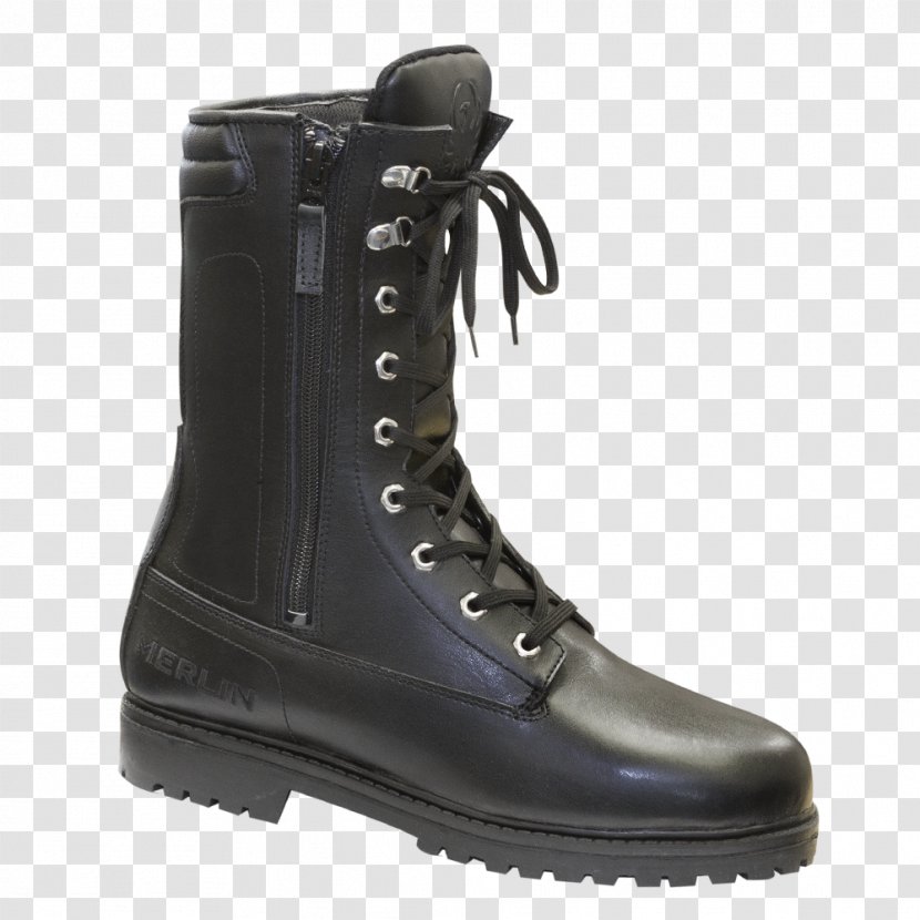 Motorcycle Boot Fashion Combat Shoe - Black - Army Boots Transparent PNG