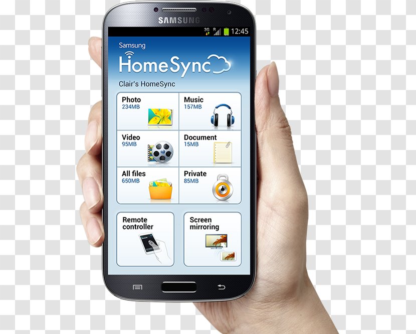 Smartphone Feature Phone Samsung Galaxy S4 Telephone - Handheld Devices Transparent PNG