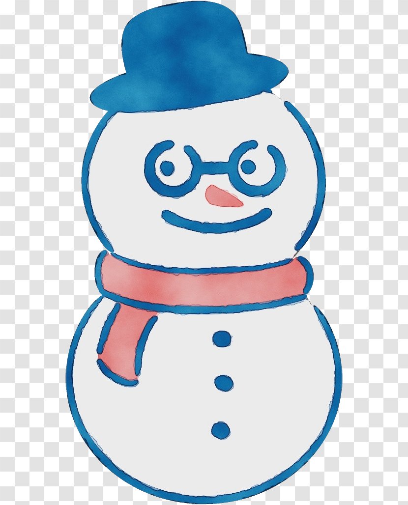 Snowman - Water Bottle Transparent PNG