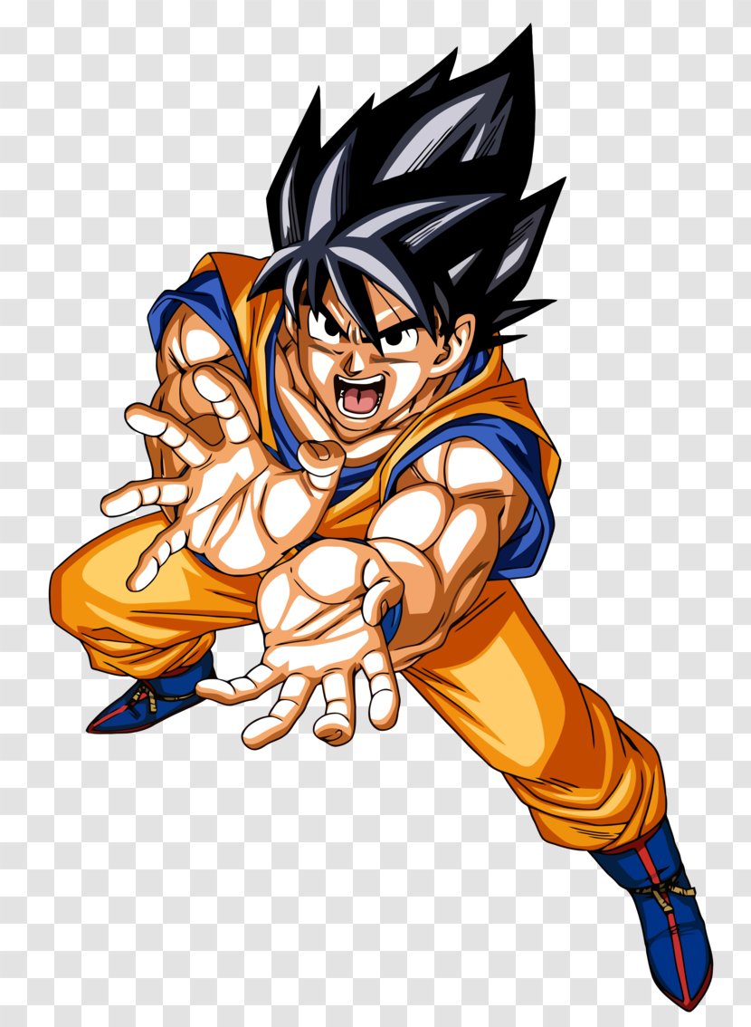 Goku Vegeta Gohan Kamehameha Dragon Ball - Watercolor Transparent PNG