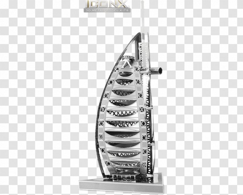Burj Al Arab Jumeirah Scale Models Building Plastic Model Metal Transparent PNG