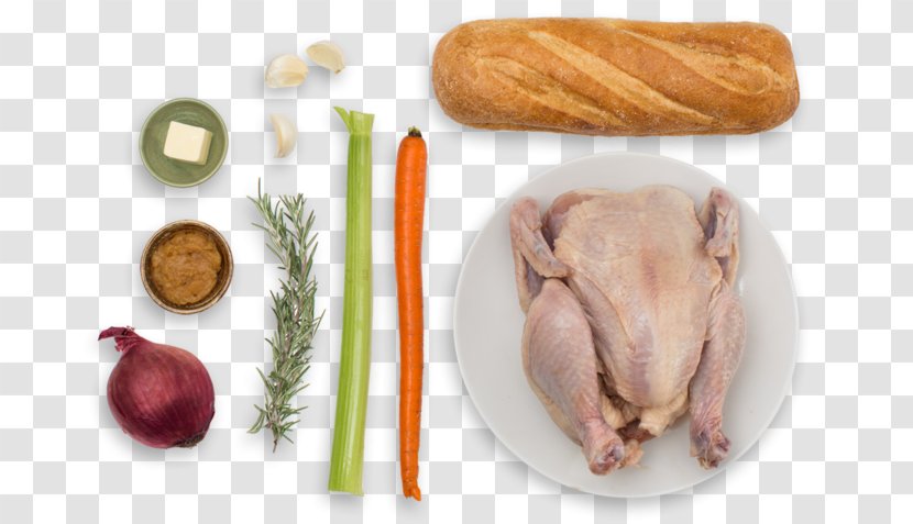 Cornish Chicken Stuffing Recipe Fried Game Hen - Baking Transparent PNG