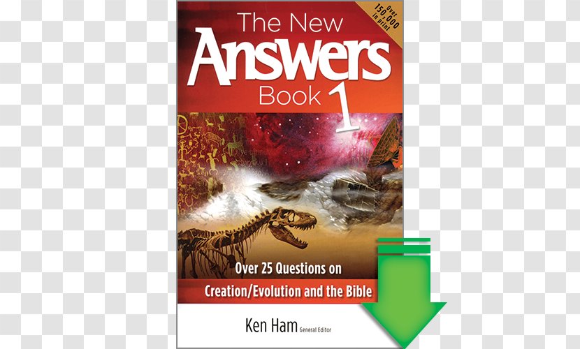 The New Answers Book 2 For Kids Volume 1: Over 25 Questions On Creation/Evolution And Bible Transparent PNG
