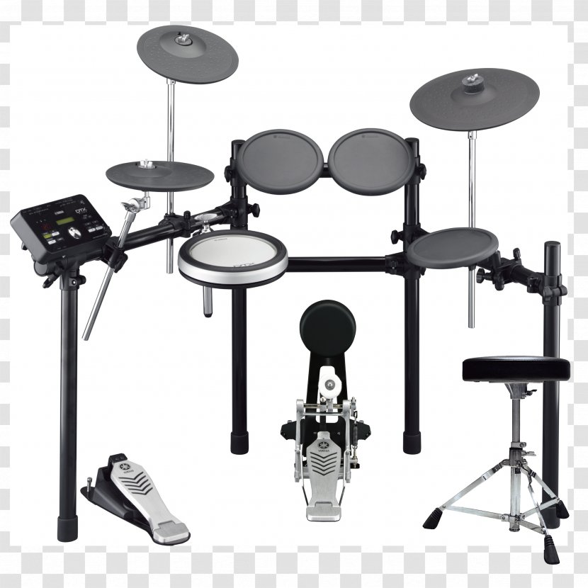 Electronic Drums Yamaha DTX Series Corporation Hi-Hats - Cartoon - Drum Kit Transparent PNG
