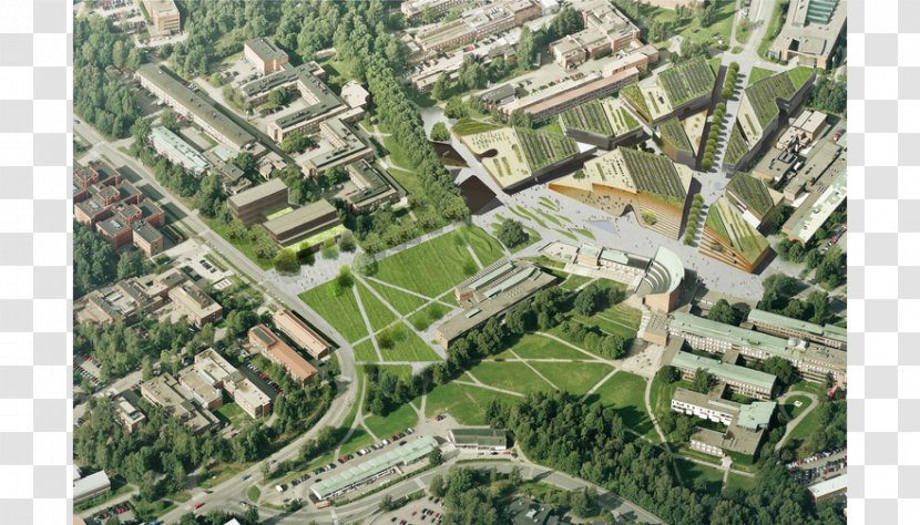 Aalto University School Of Arts, Design And Architecture Otaniemi - Aerial Photography Transparent PNG