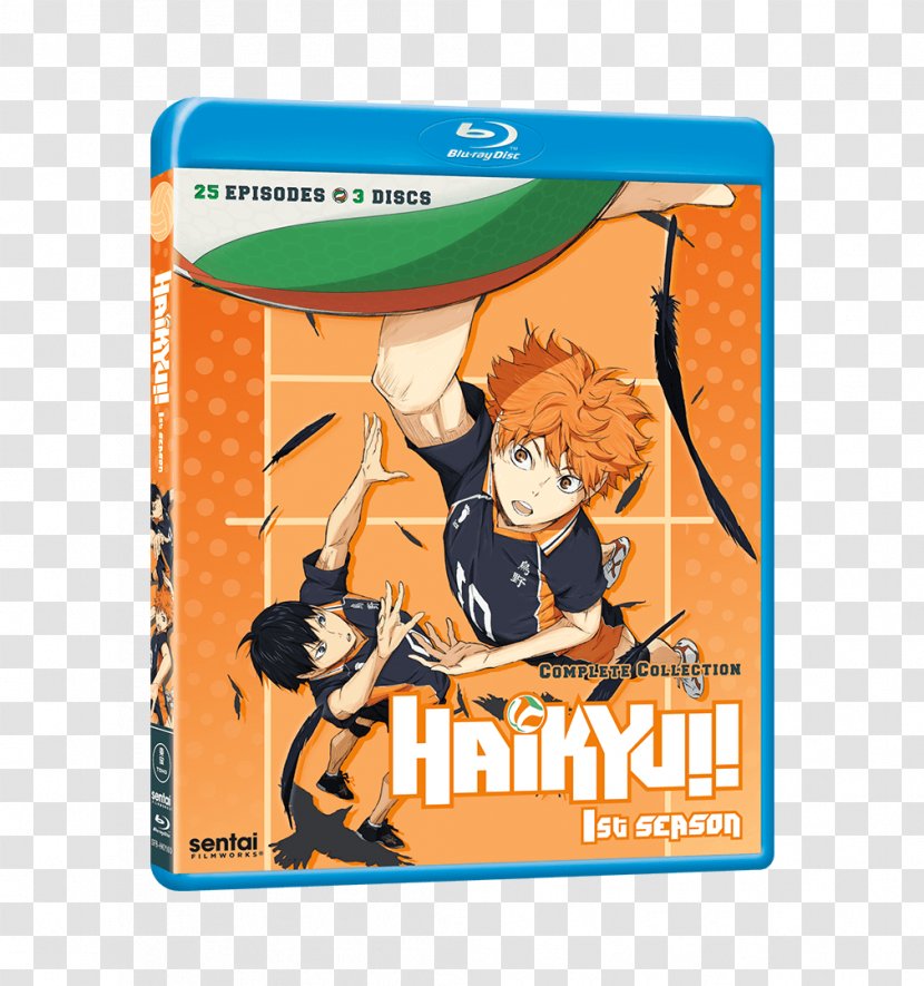 Haikyu!! Blu-ray Disc Shoyo Hinata Television Show DVD - Cartoon - Dvd Transparent PNG