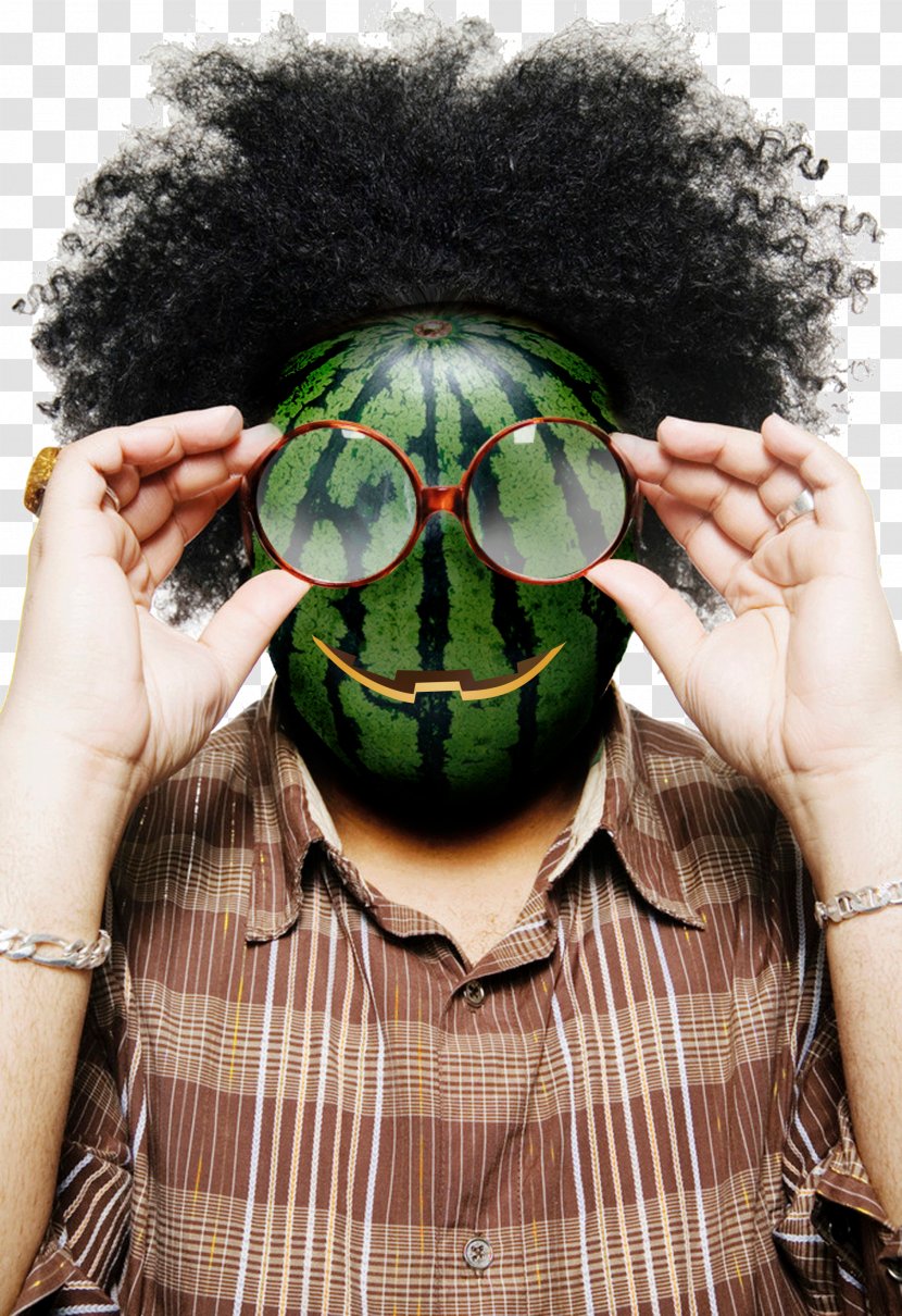 Poster Graphic Design Photographer - Photography - Creative Watermelon Man Transparent PNG