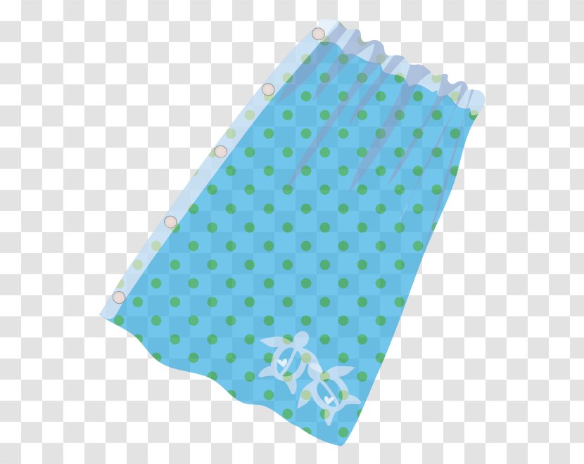 Turquoise - Green - Blue Towel Transparent PNG