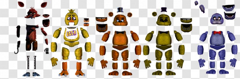 Five Nights At Freddy's Freddy Fazbear's Pizzeria Simulator Animatronics Endoskeleton 1012 WX - Wx Transparent PNG