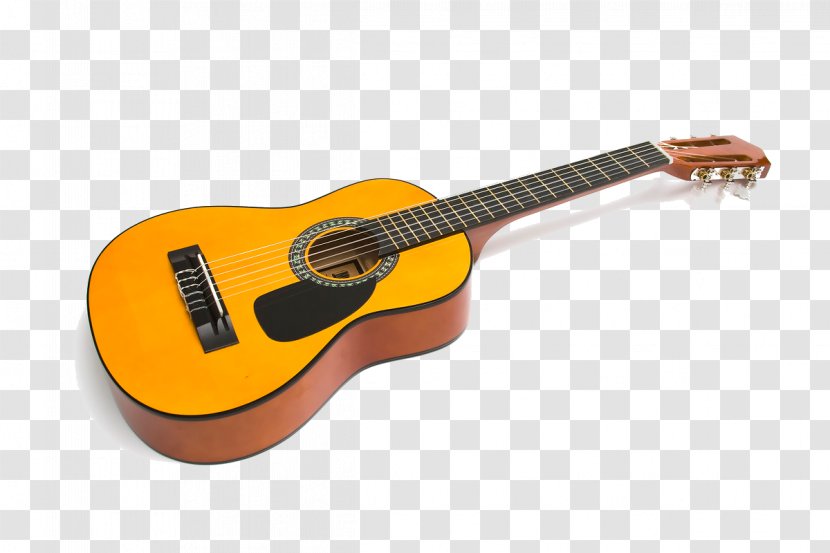 Acoustic Guitar Musical Instrument Ukulele Classical - Heart - Brown Transparent PNG