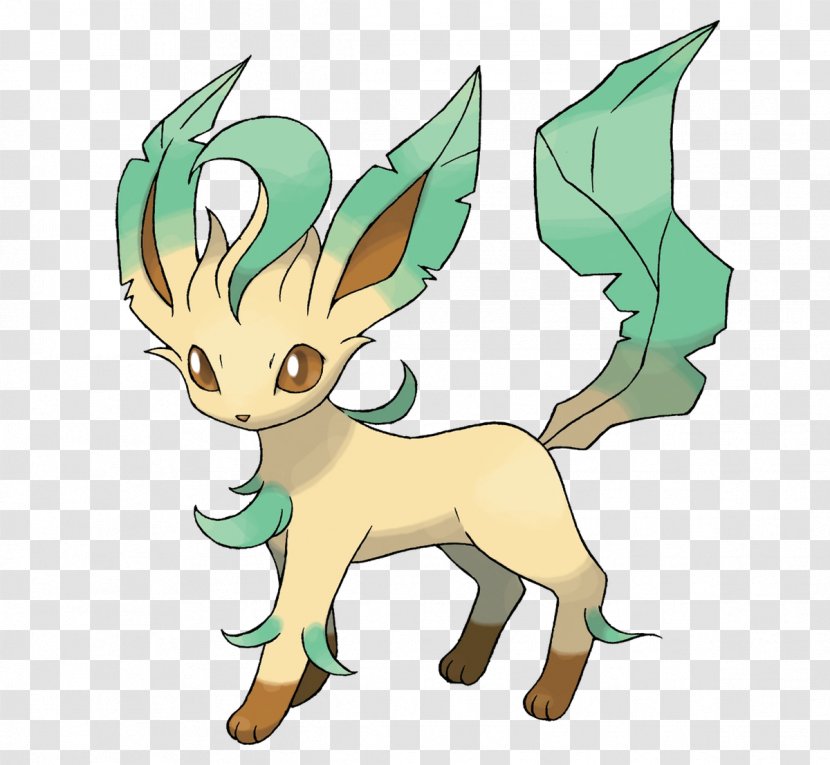 Pokémon X And Y Leafeon Eevee Universe - Silhouette - Chikorita Pokemon Go Transparent PNG