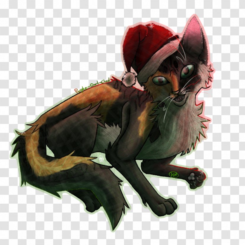Canidae Demon Dog Legendary Creature - Carnivoran - Cat Christmas Hats Transparent PNG