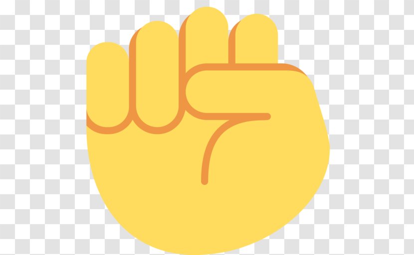 Emoji Raised Fist Shaka Sign Gesture - Finger Transparent PNG
