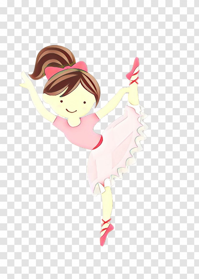 Clip Art Illustration Ballet Image - Fictional Character - Pink M Transparent PNG