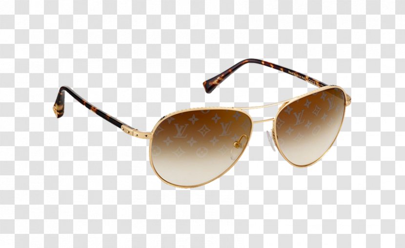 Louis Vuitton Aviator Sunglasses ダミエ Monogram - Clothing Accessories Transparent PNG