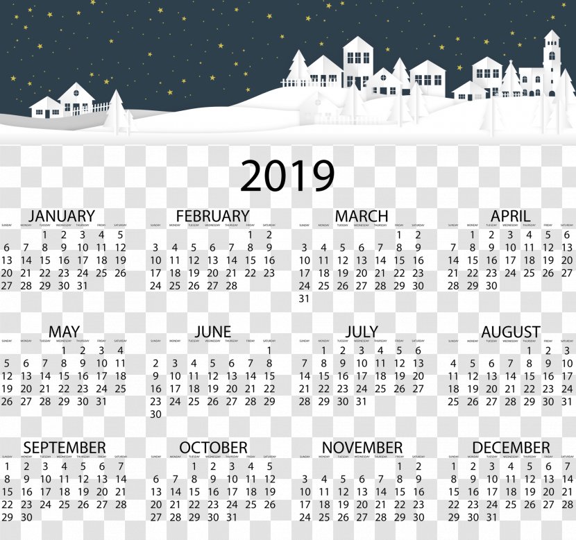 Calendar Public Holidays In Canada Template - Lunisolar Transparent PNG