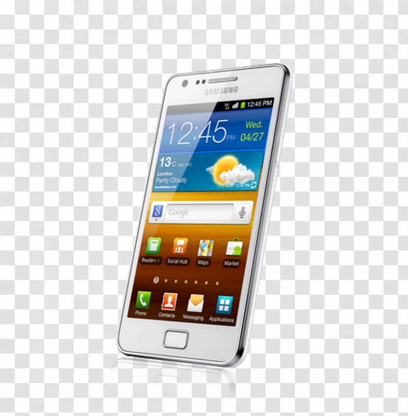 Samsung Galaxy S II Plus Vodafone Android Smartphone - Mobile Phones - Year-end Transparent PNG