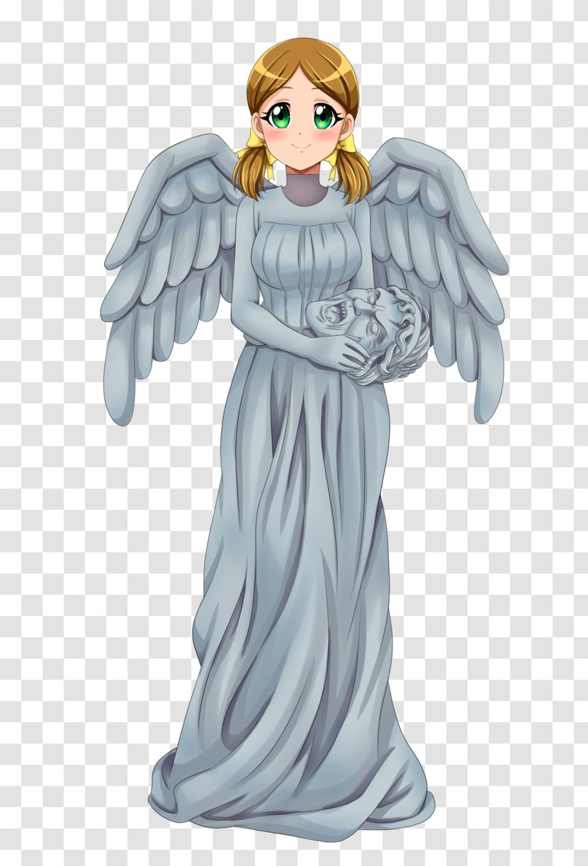 Animated Cartoon Figurine Angel M - Crying Transparent PNG