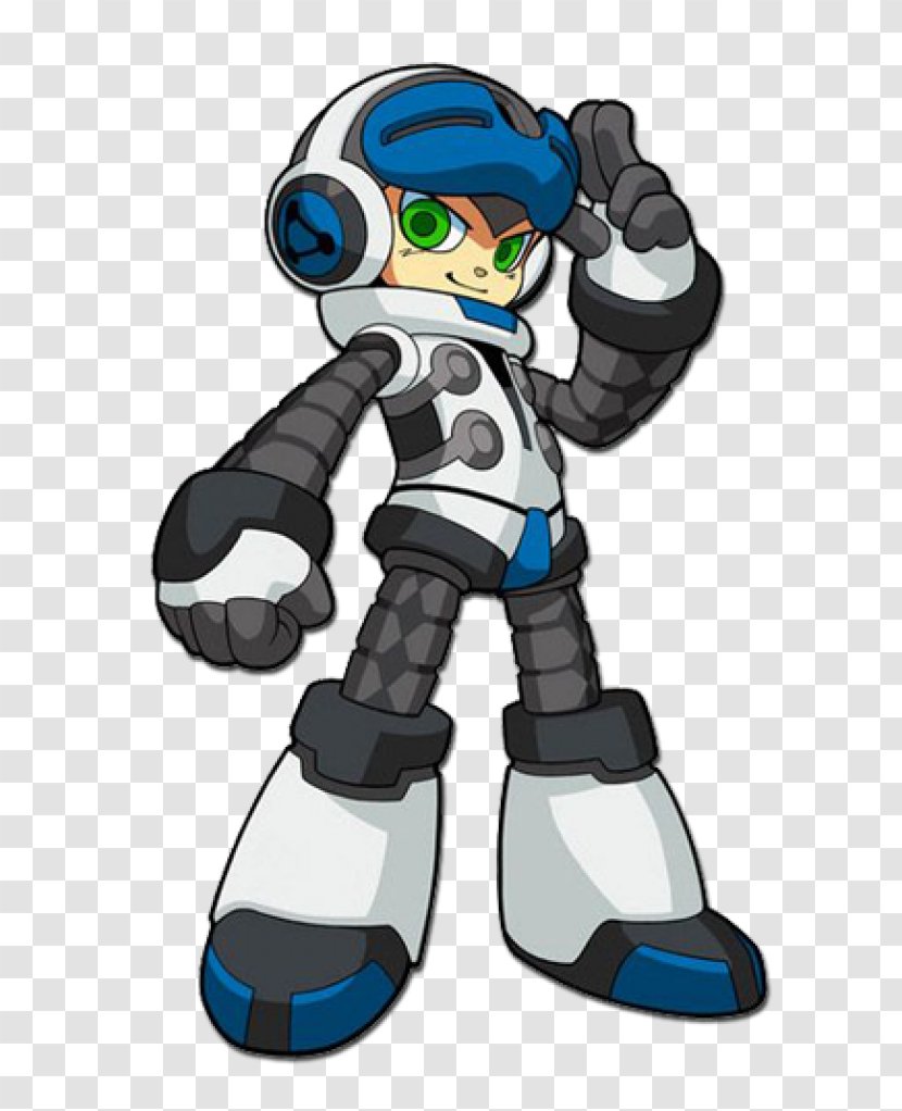 Mighty No. 9 Gunvolt Azure Striker PAX Level-5 Comcept - Keiji Inafune Transparent PNG