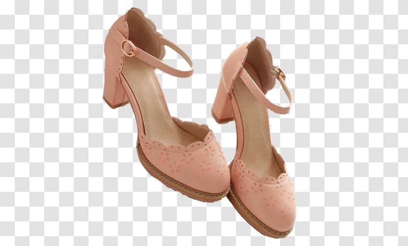 Sandal Pink M Shoe Pump Transparent PNG