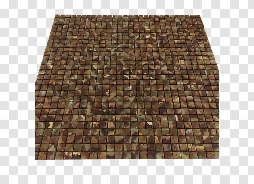 Material Flooring Place Mats - Mosaic Green Dill Transparent PNG