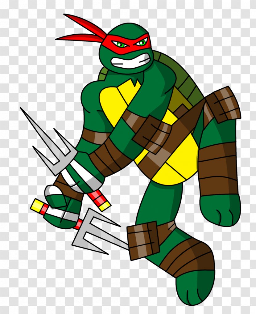 Raphael Cartoon Teenage Mutant Ninja Turtles Slash - Fictional Character - TMNT Transparent PNG