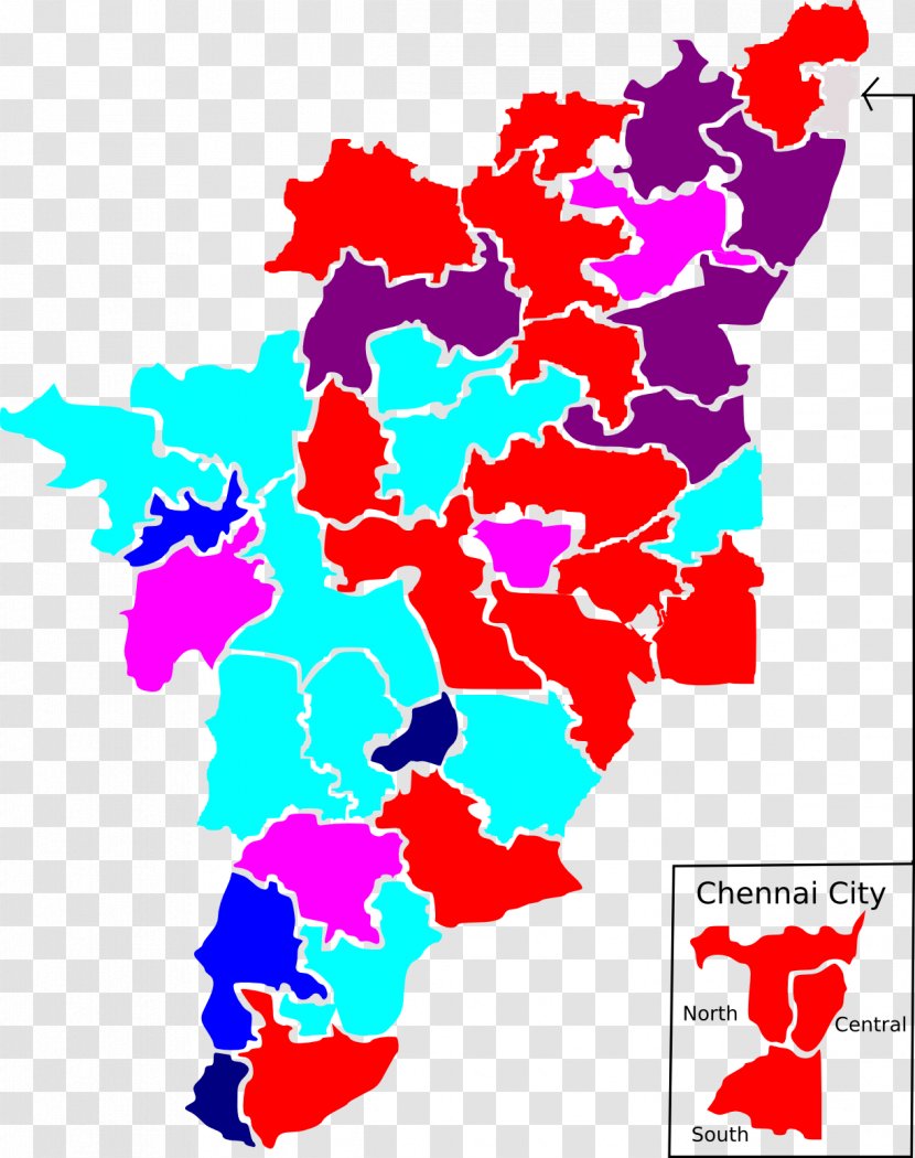 Tamil Nadu Indian General Election, 1991 1998 National Congress Map - Election Transparent PNG