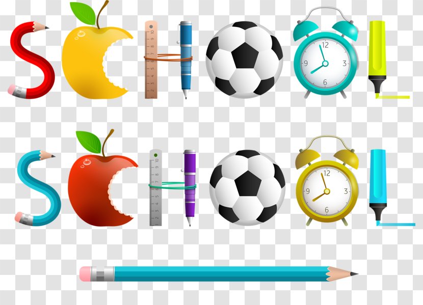 School Teacher Clip Art - Education - Color Pencil Apple Transparent PNG