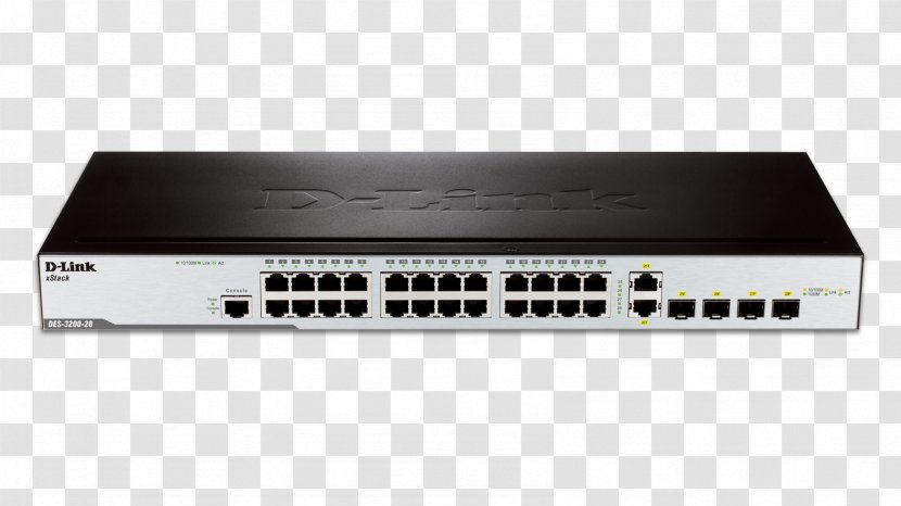 Gigabit Ethernet Network Switch Small Form-factor Pluggable Transceiver Stackable - Router Transparent PNG