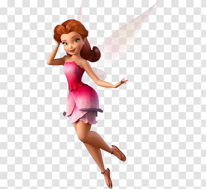 Disney Fairies Tinker Bell Rosetta Silvermist Vidia - Flower - Fairy Transparent PNG