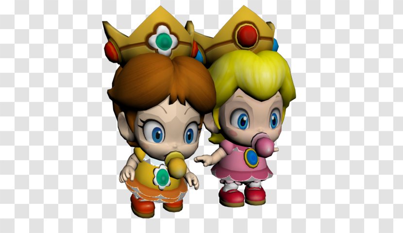 Princess Peach Daisy Rosalina Luigi Mario - Figurine Transparent PNG